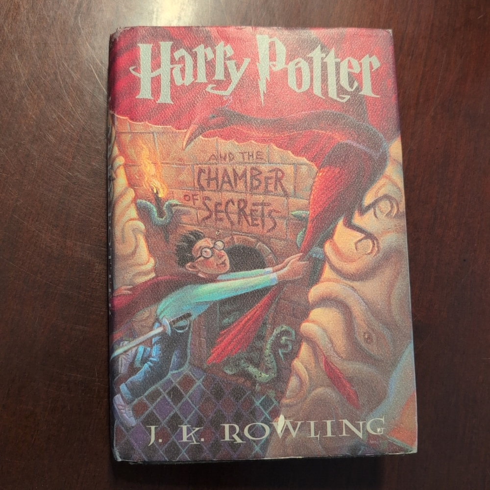 Rare Test Print Harry Potter Chamber of Secrets 1st Edition 1999 HC DJ